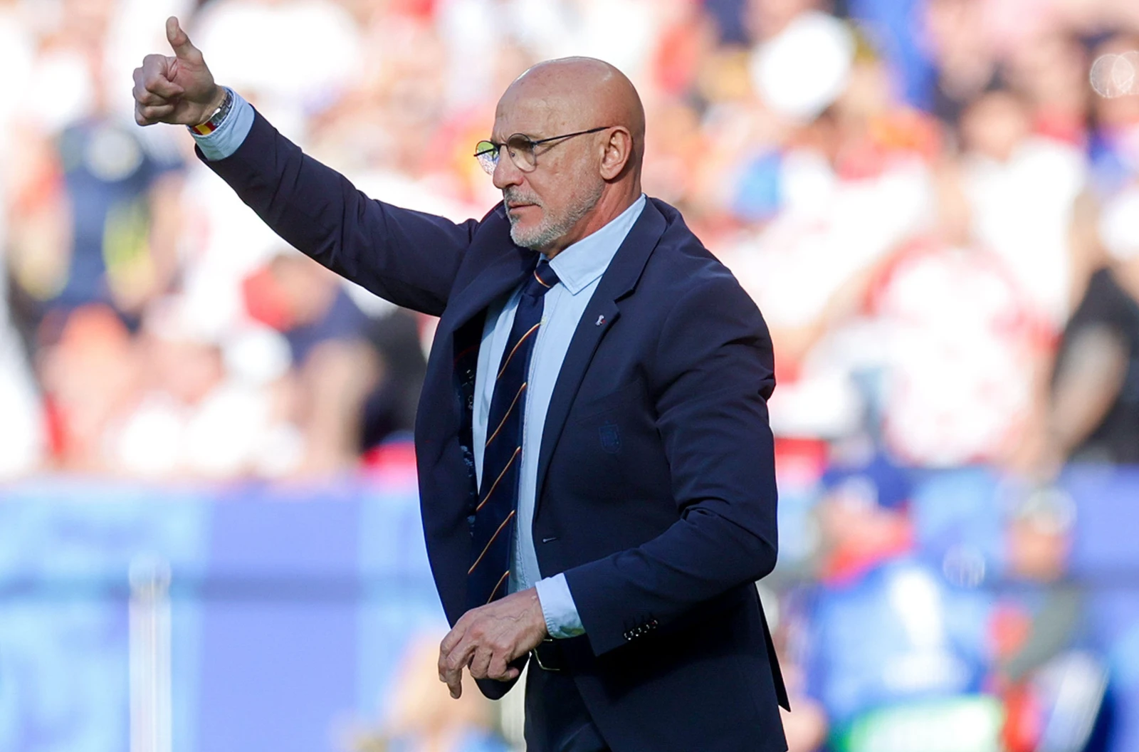 Spain head coach Luis de la Fuente