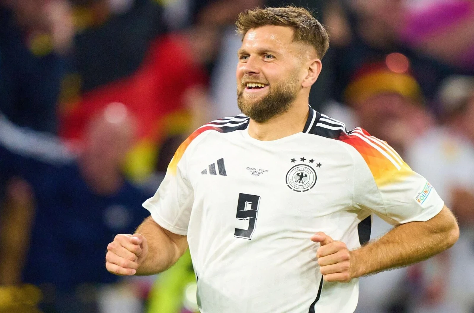 Germany's Niclas Füllkrug at Euro 2024