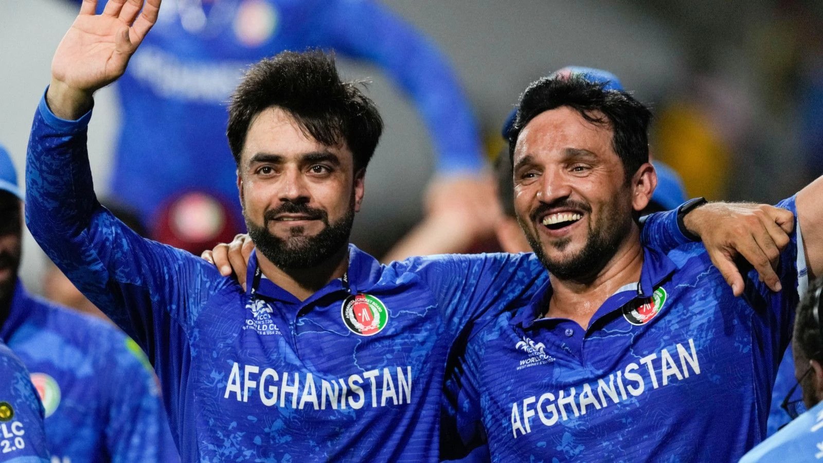 Afghanistan celebrate T20 World Cup