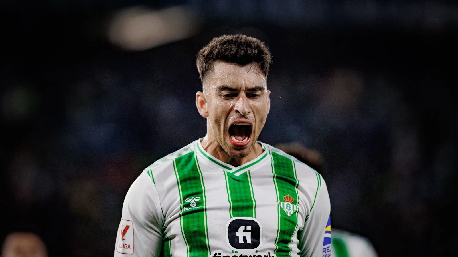 Marc Roca for Betis 1 October, 2023