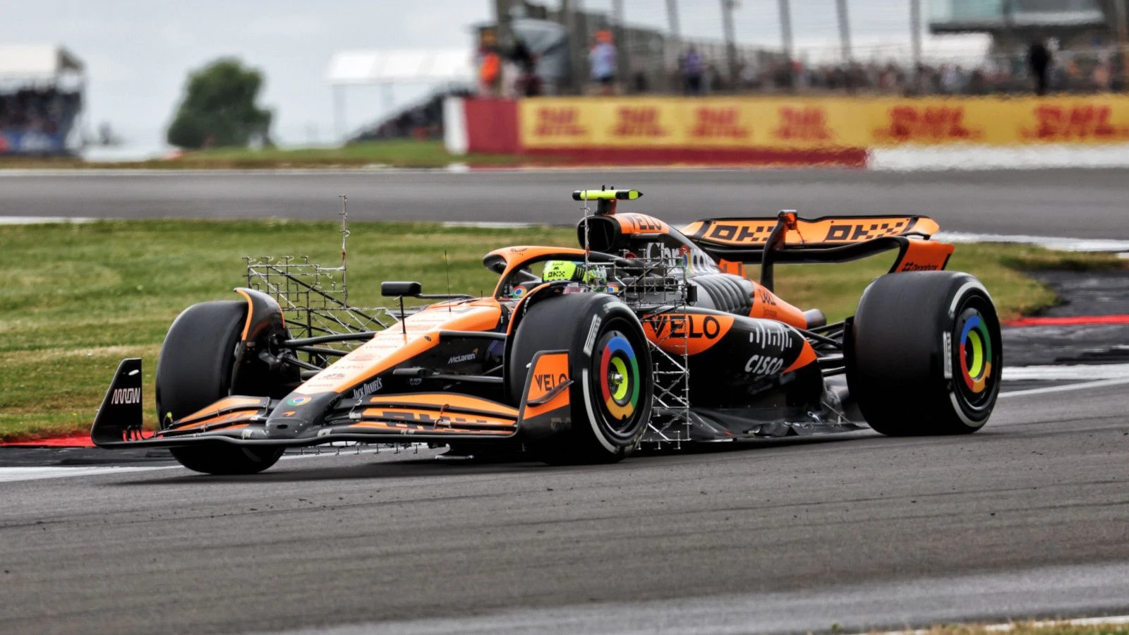 Lando Norris at the British Grand Prix