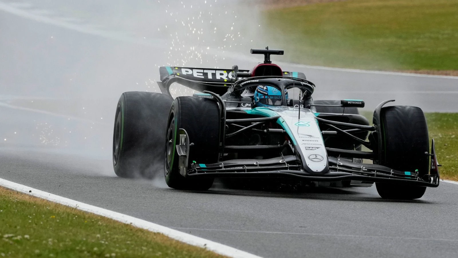 Mercedes driver George Russell