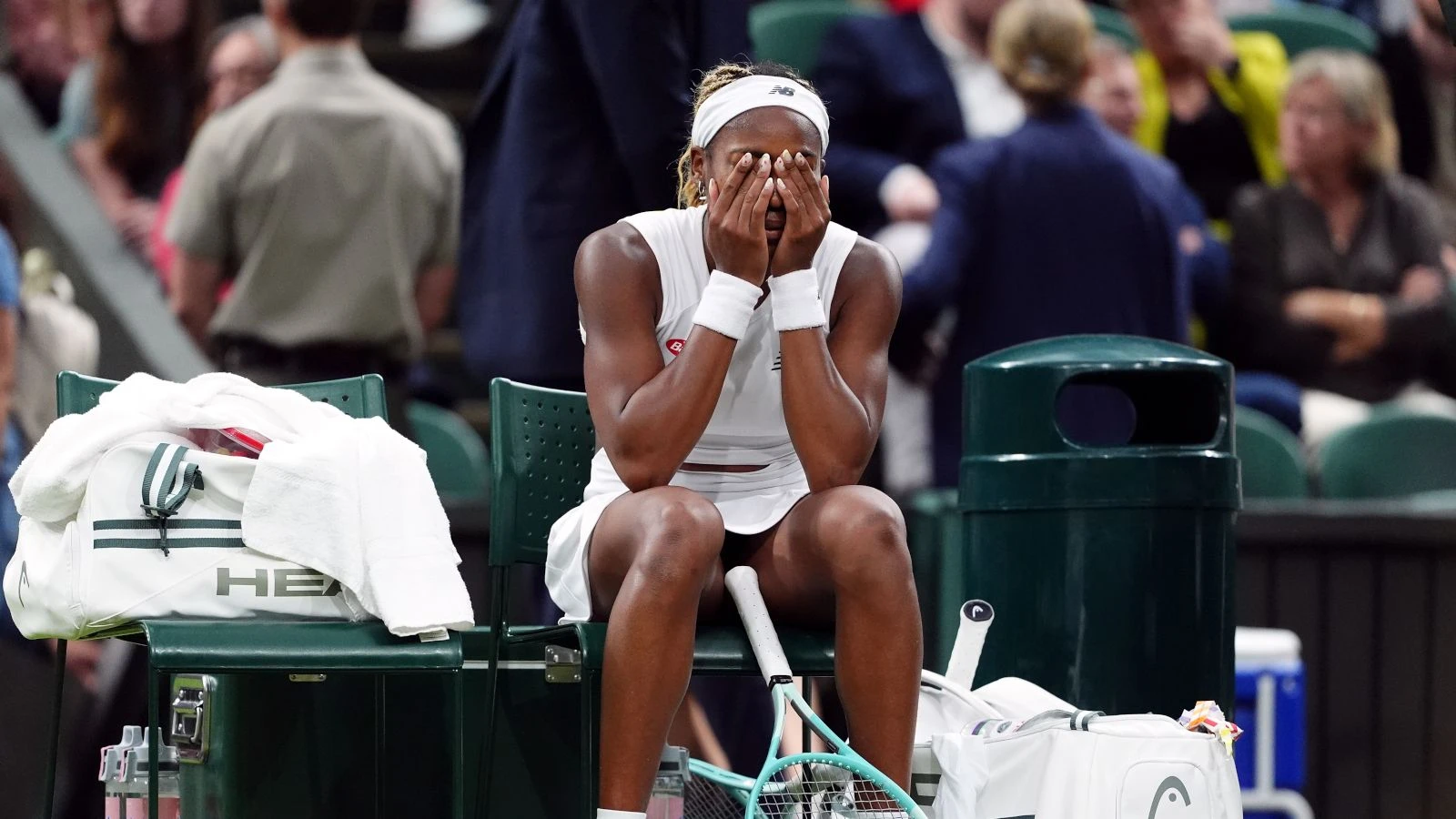 Coco Gauff Wimbledon exit 2024