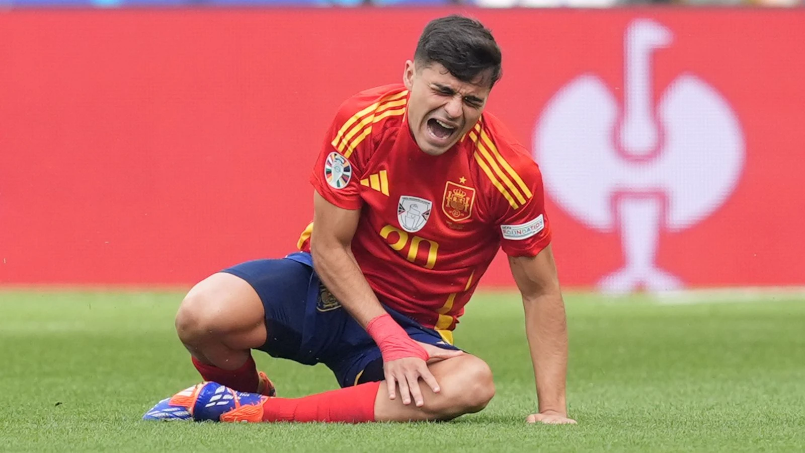 Pedri injury against Germany Euro 2024
