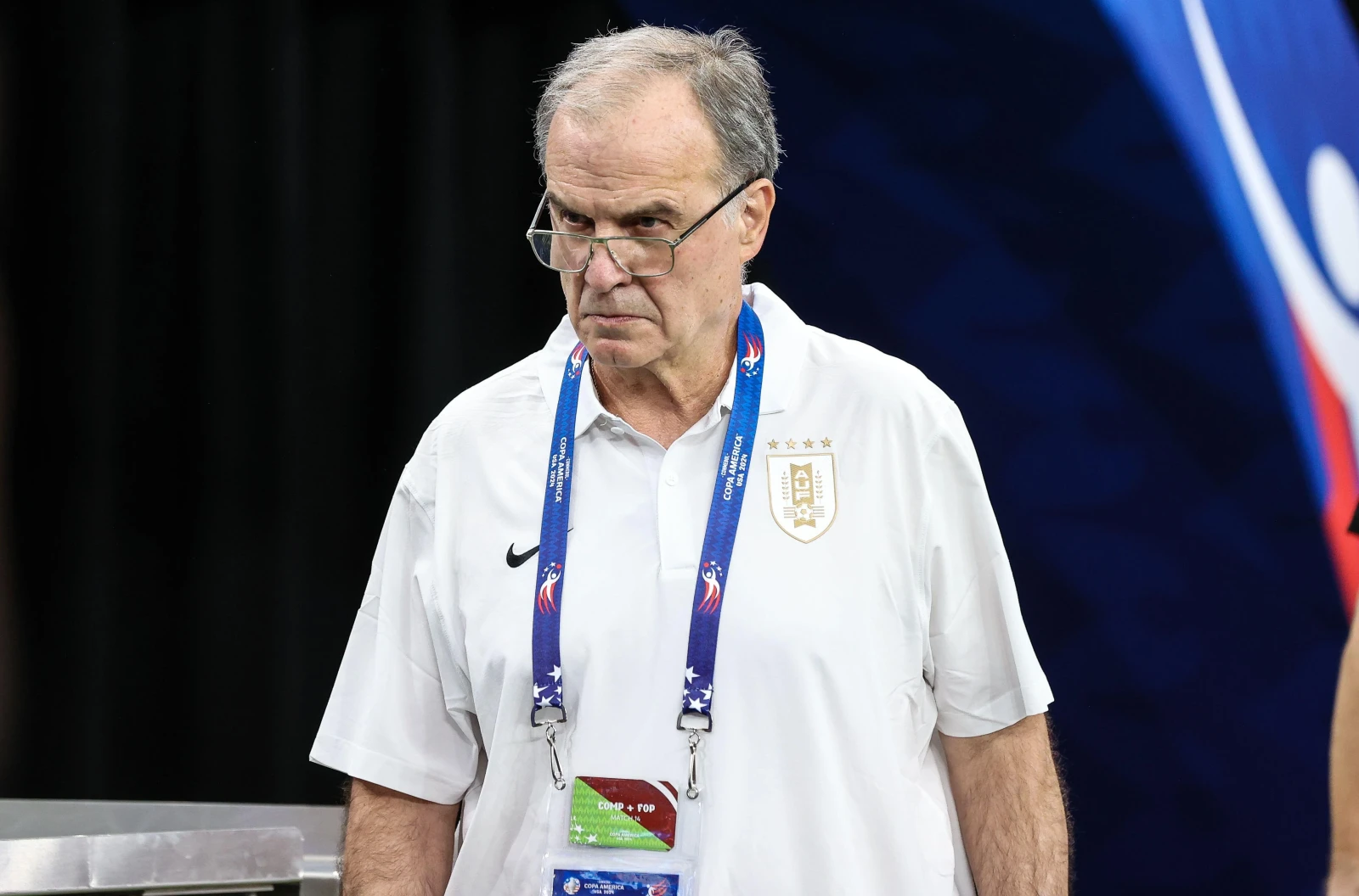 Uruguay manager Marcelo Bielsa