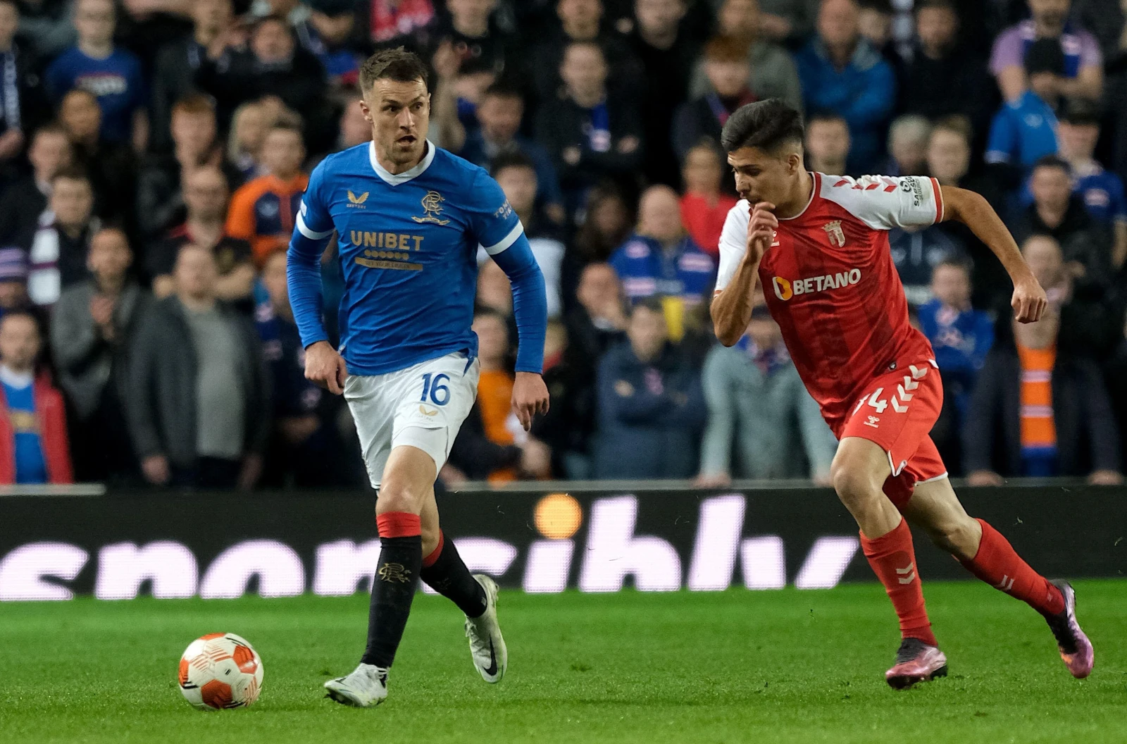 Francisco Moura playing for Braga