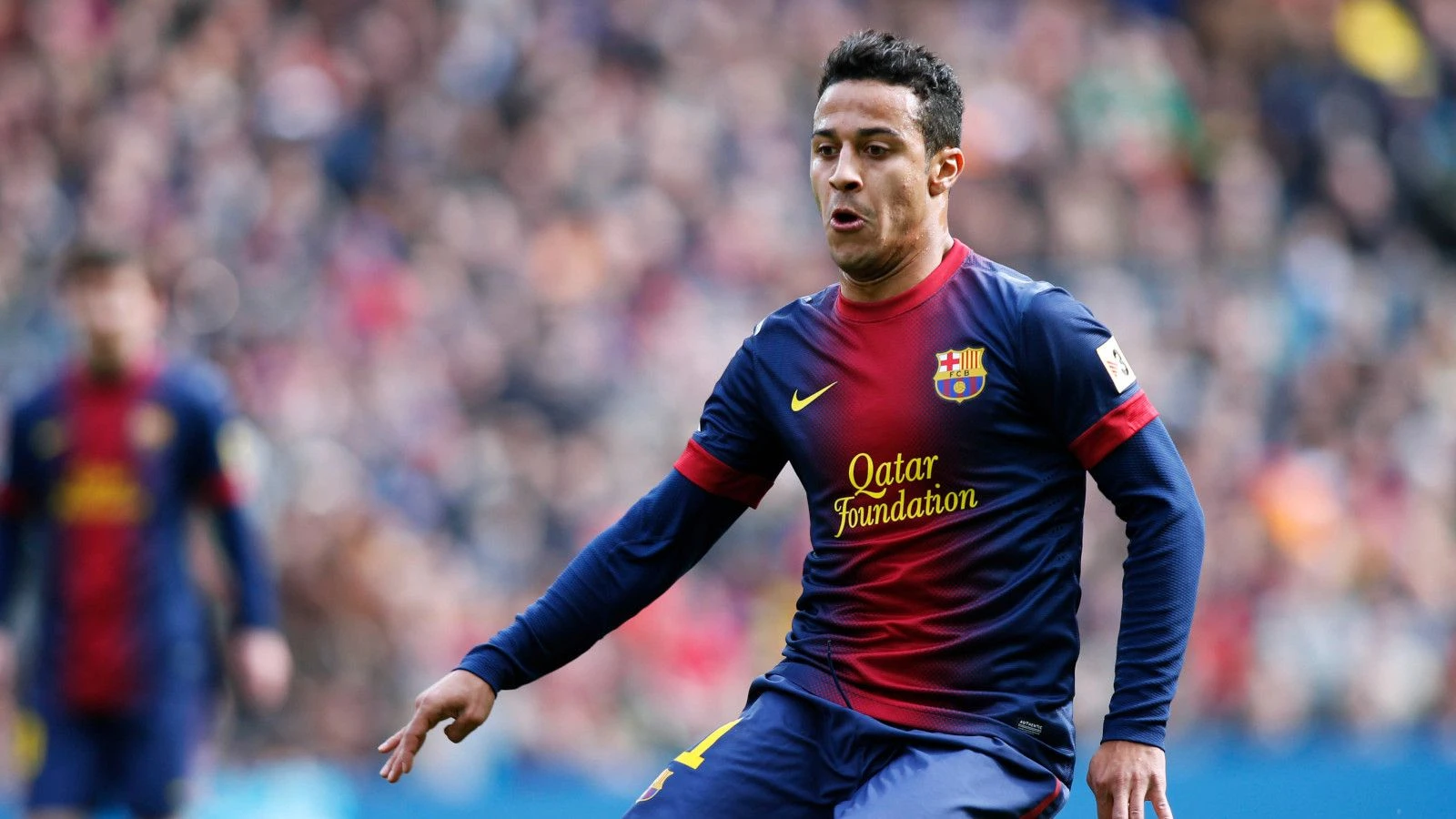 Thiago Alcantara as Barcelona player 1