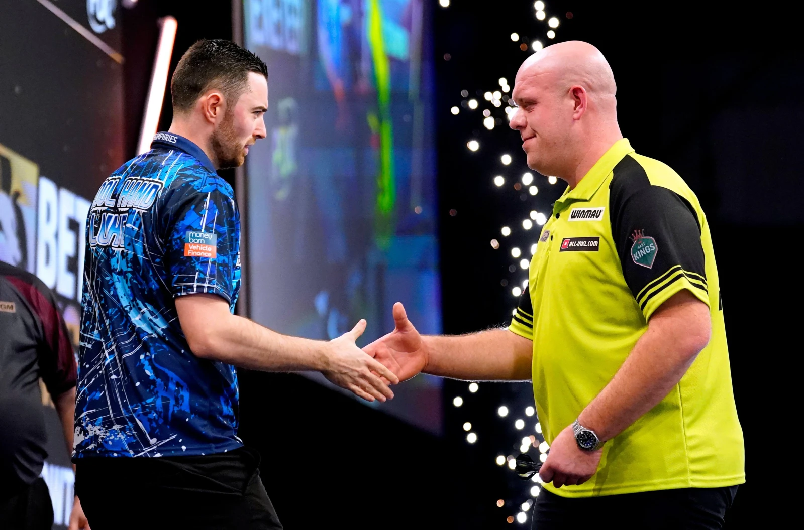 Luke Humphries and Michael van Gerwen