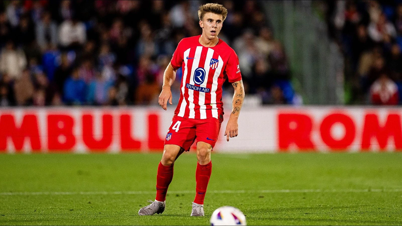 Pablo Barrios of Atletico Madrid in action