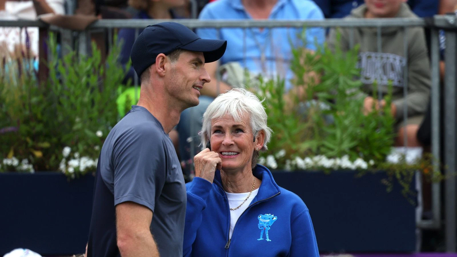 Andy Murray Judy Murray Wimbledon 2024