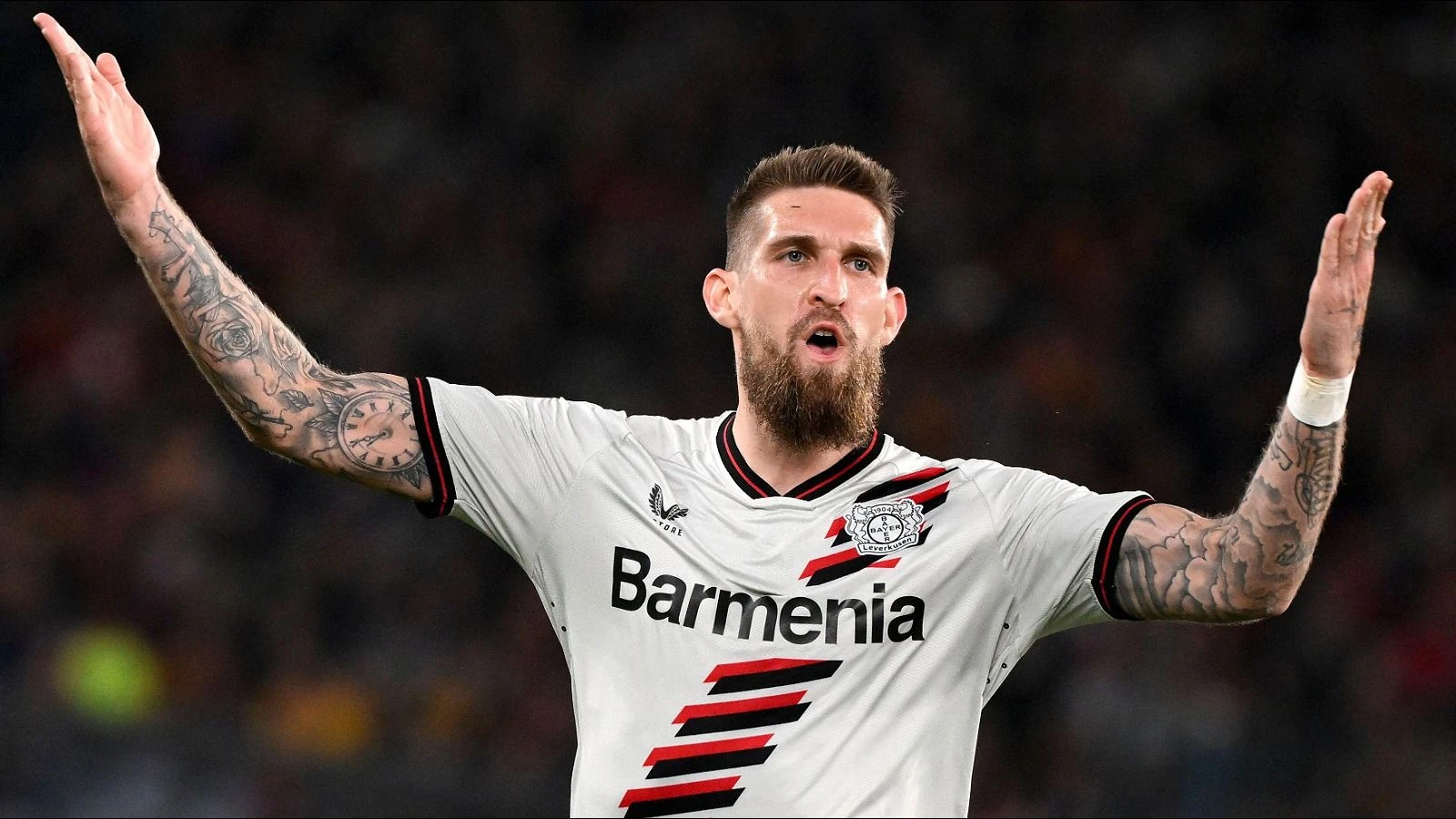 Robert Andrich of Bayer Leverkusen