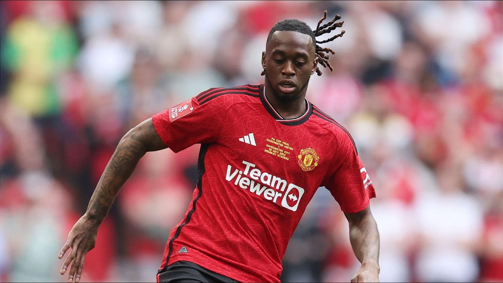 Aaron Wan-Bissaka of Manchester United