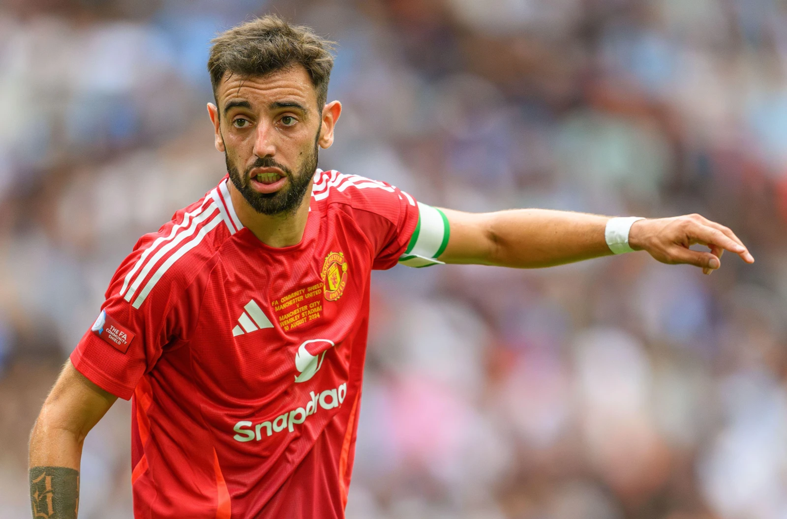 Manchester United's Bruno Fernandes