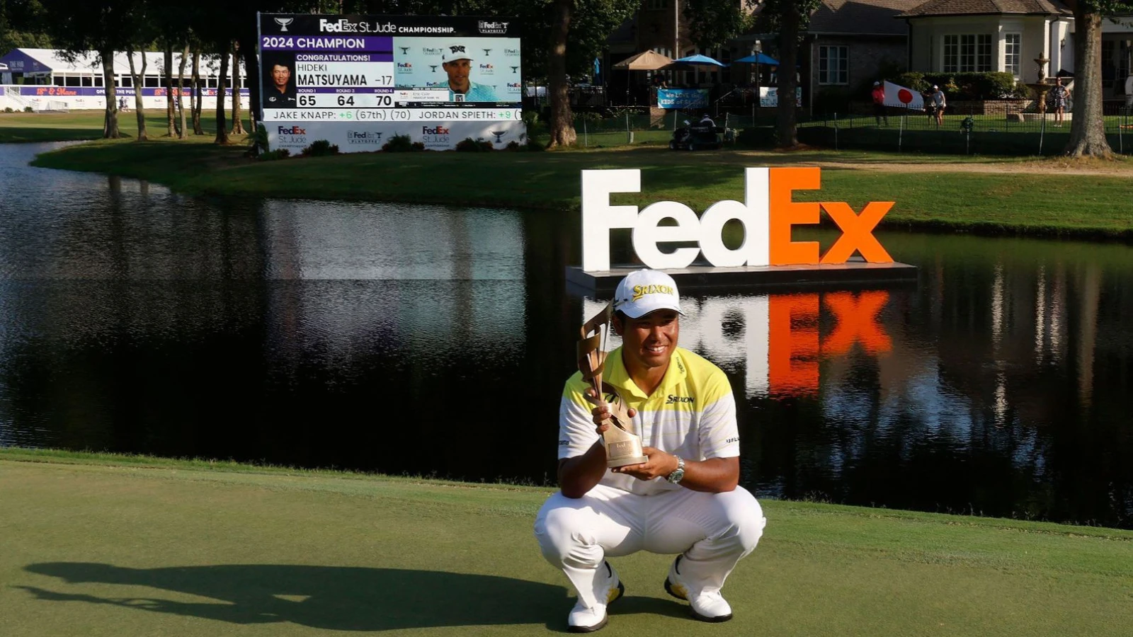 Hideki Matsuyama wins St Jude Championship