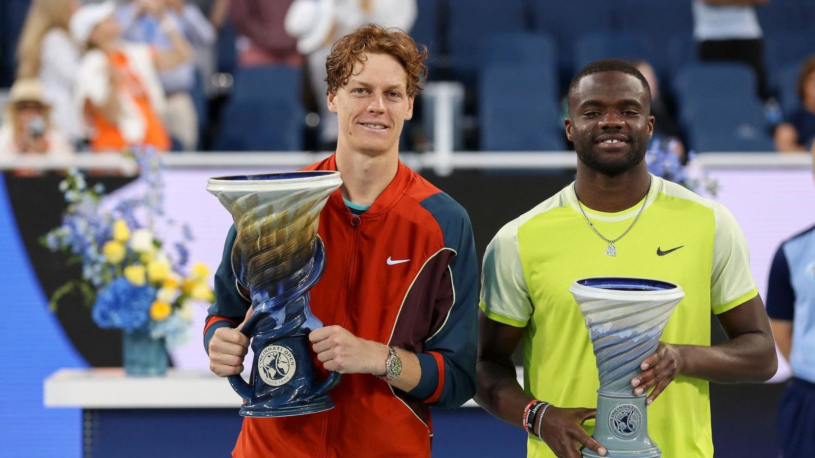 Jannik Sinner and Frances Tiafoe - Cincinnati Open 2024