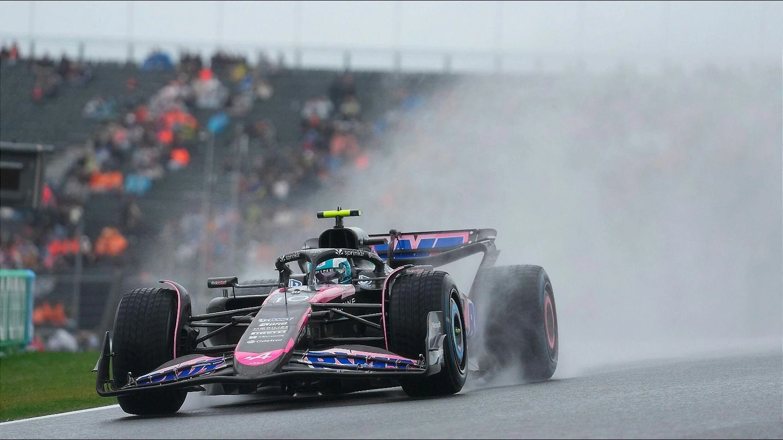 Pierre Gasly of Alpine F1 at Zandvoort