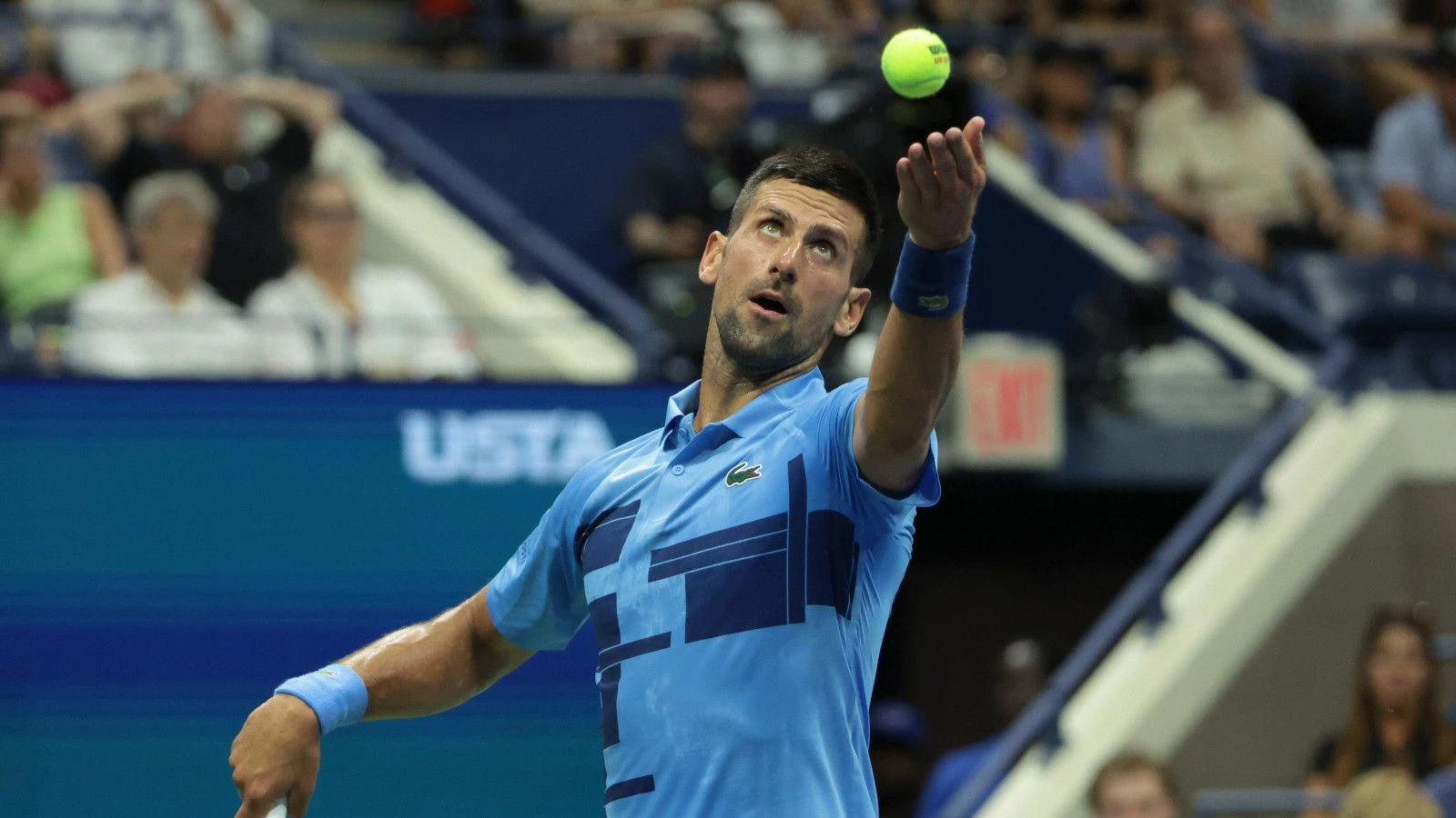 Novak Djokovic at the US Open