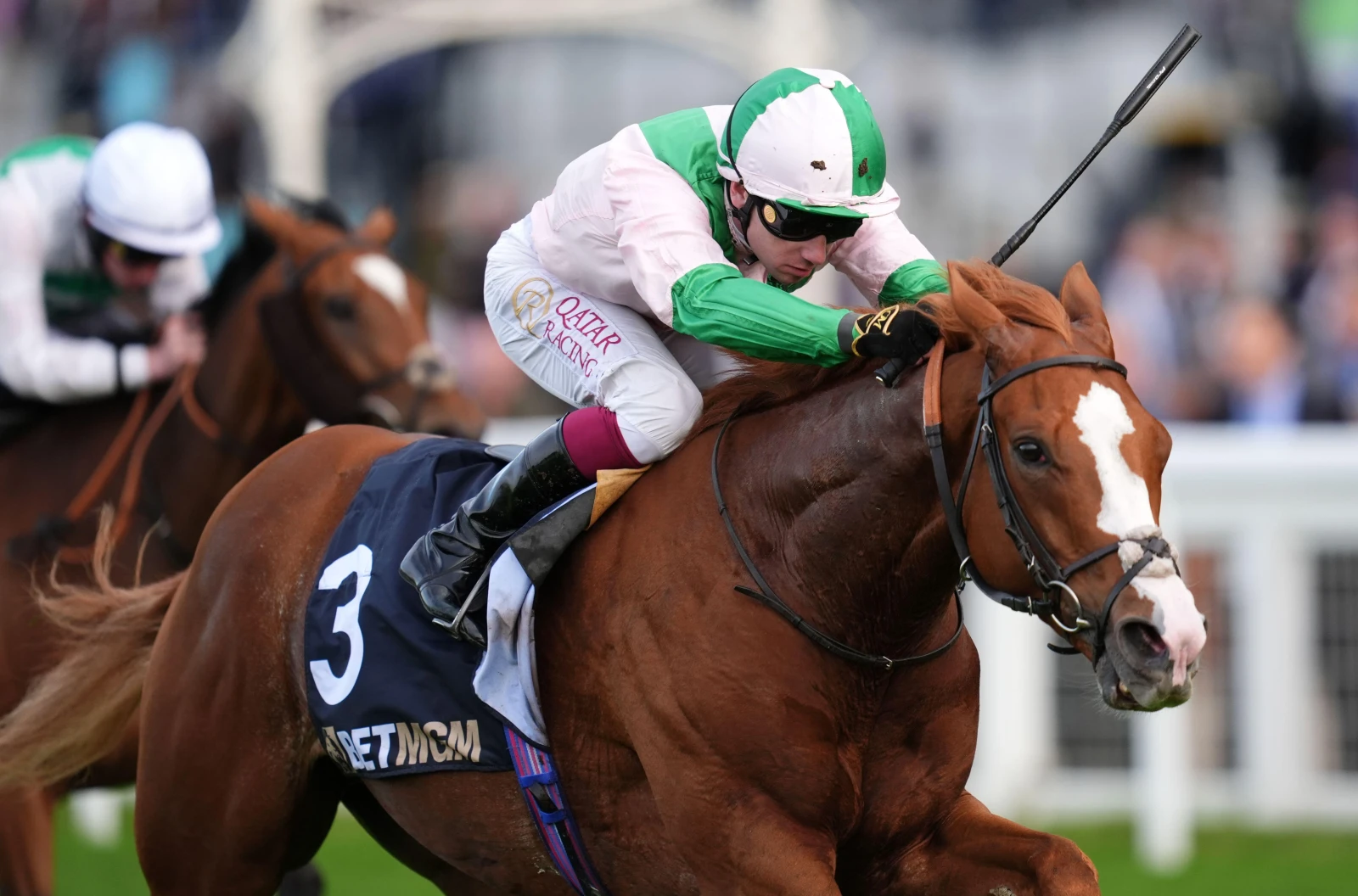 Subsequent ridden by Oisin Murphy win the BetMGM Noel Murless Stakes at Ascot