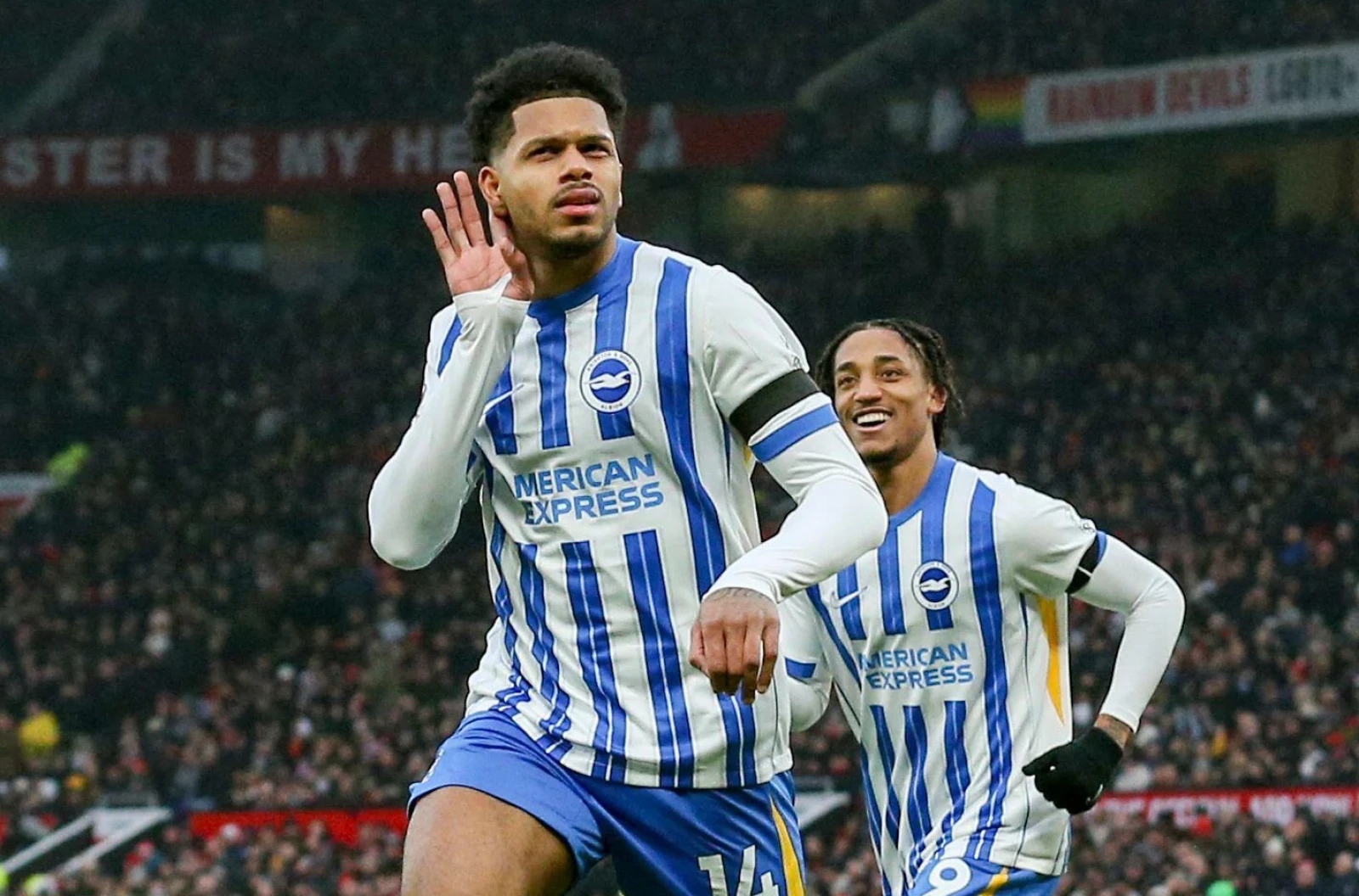 Brighton & Hove Albion forward Georginio Rutter