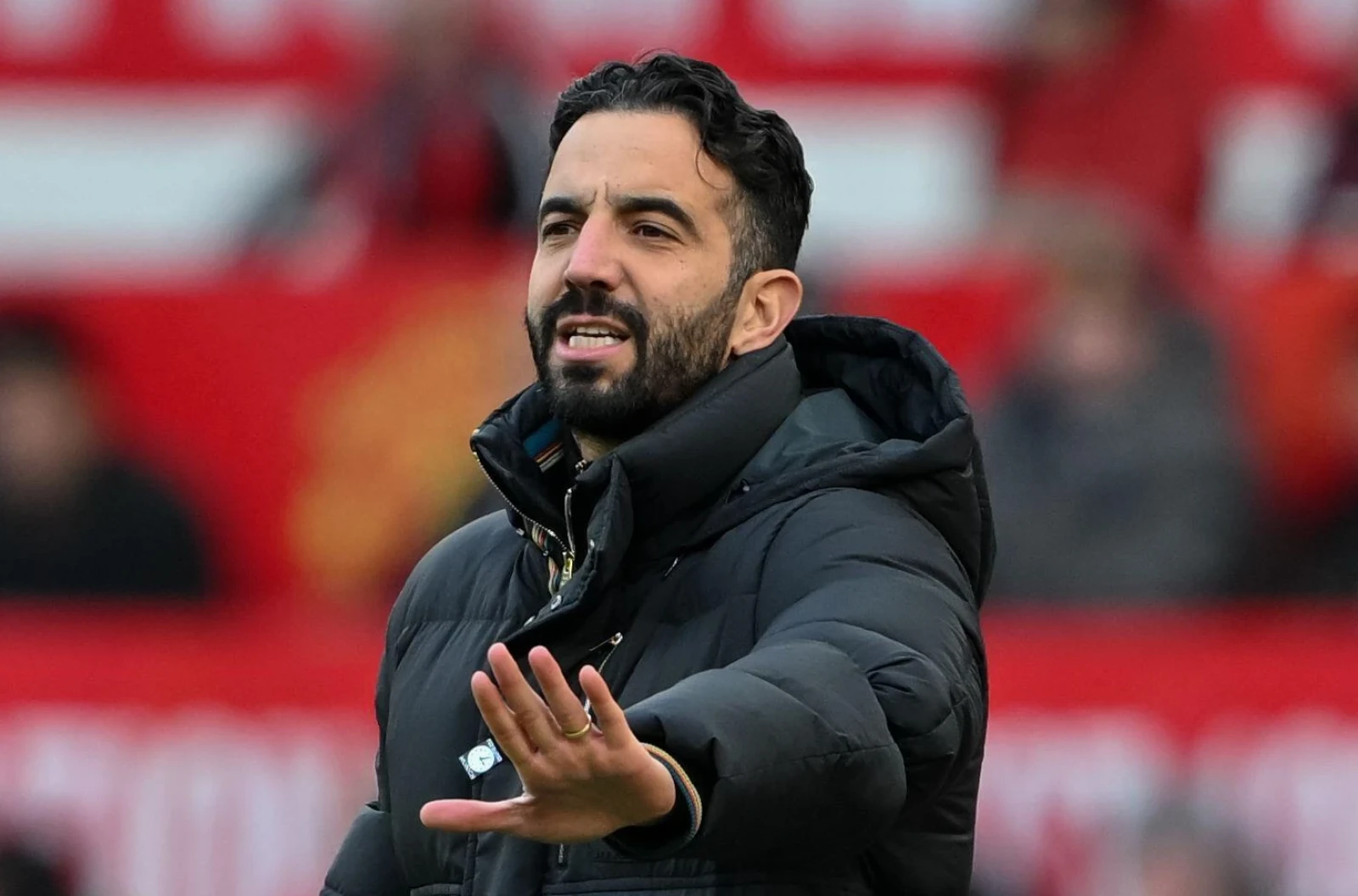 Manchester United head coach Ruben Amorim