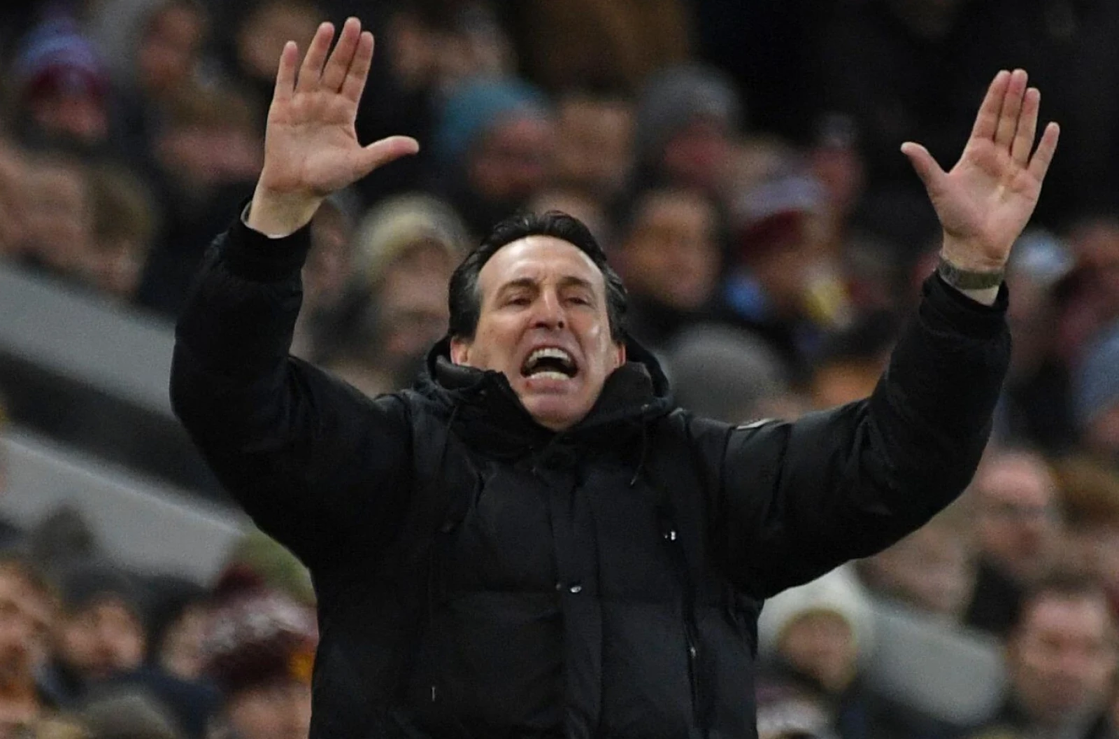 Aston Villa manager Unai Emery