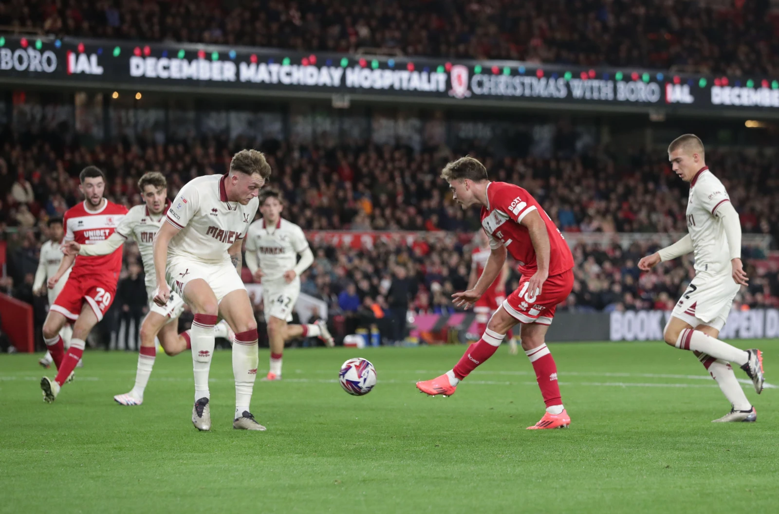 Middlesbrough v Sheffield United in the Sky Bet Championship