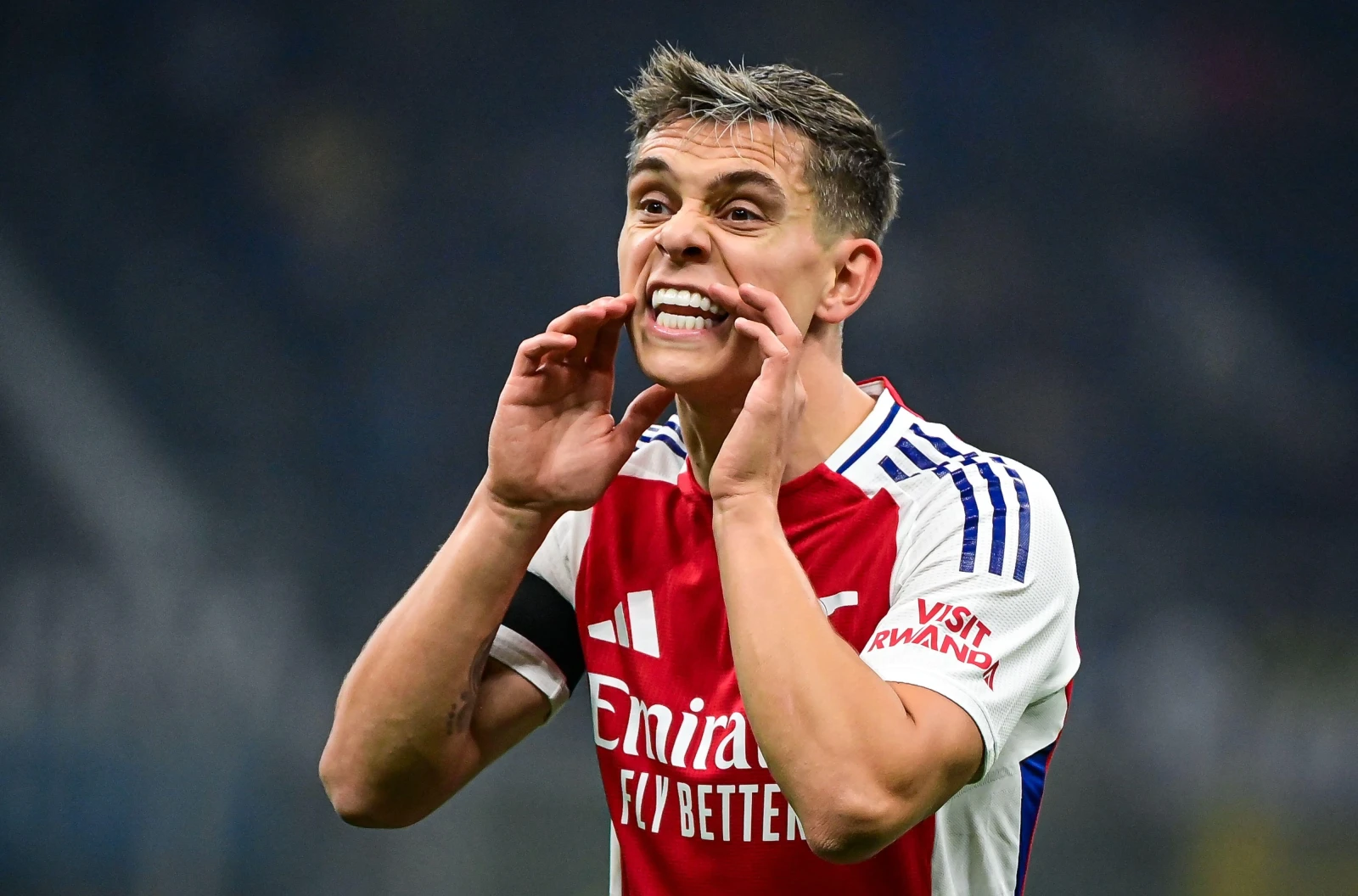 Leandro Trossard of Arsenal