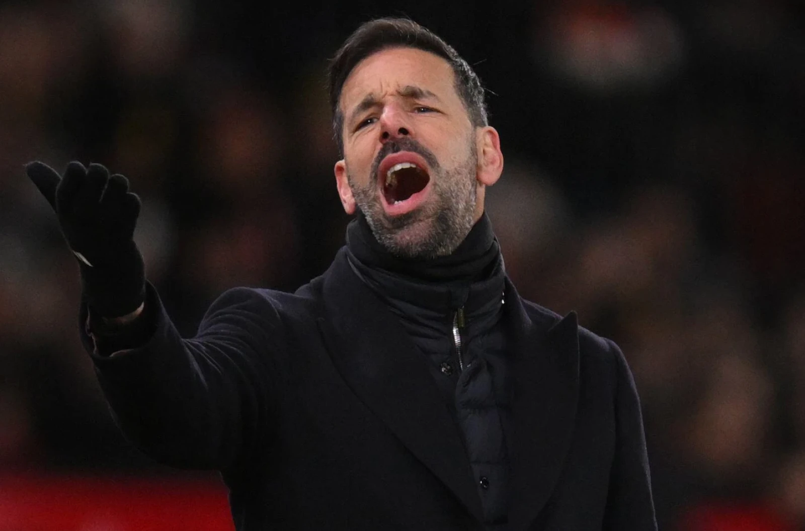 Leicester City manager Ruud van Nistelrooy