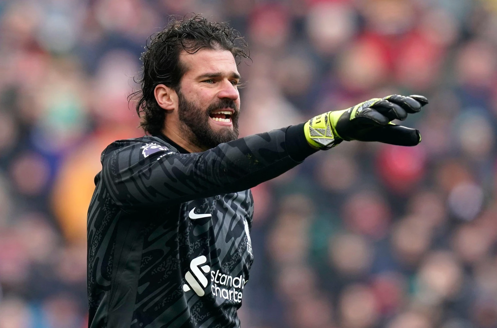 Alisson Becker of Liverpool