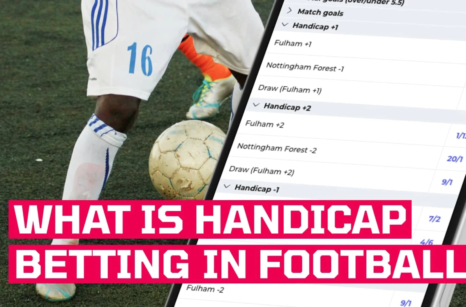 handicap betting in football
