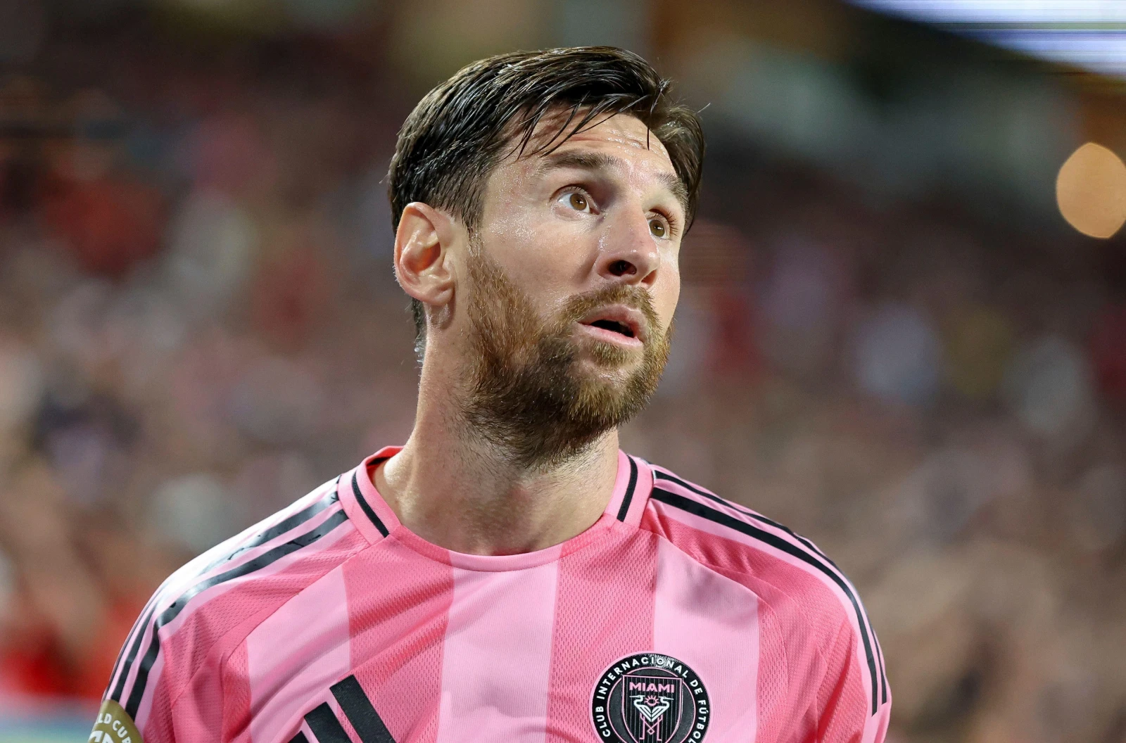 Lionel Messi of Inter Miami CF looks on during the FIFA Club World Cup Group A game