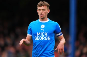 Peterborough United left-back Harrison Burrows