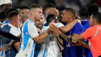 France and Argentina clash at the Olympics