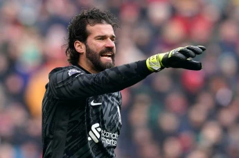 Alisson Becker of Liverpool
