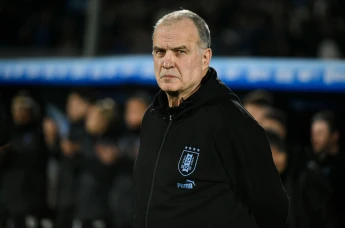 Uruguay coach Marcelo Bielsa