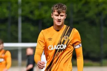 Captain Alfie Taylor of Hull City Under 18s