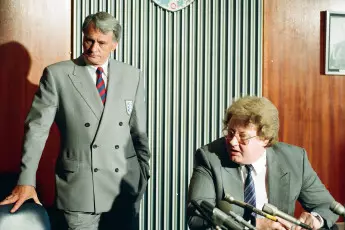 Bobby Robson in England pre-tournament drama ahead of Italia 90