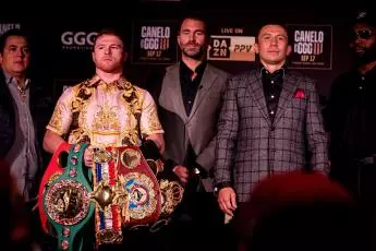 Saul Canelo Alvarez and Gennady Golovkin
