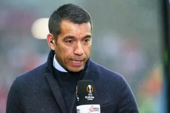 GIOVANNI VAN BRONCKHORST, manager of Rangers football club