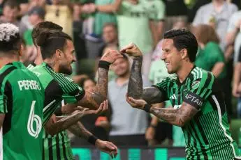 Maxi Urruti and Sebastien Driussi, Austin FC 2023