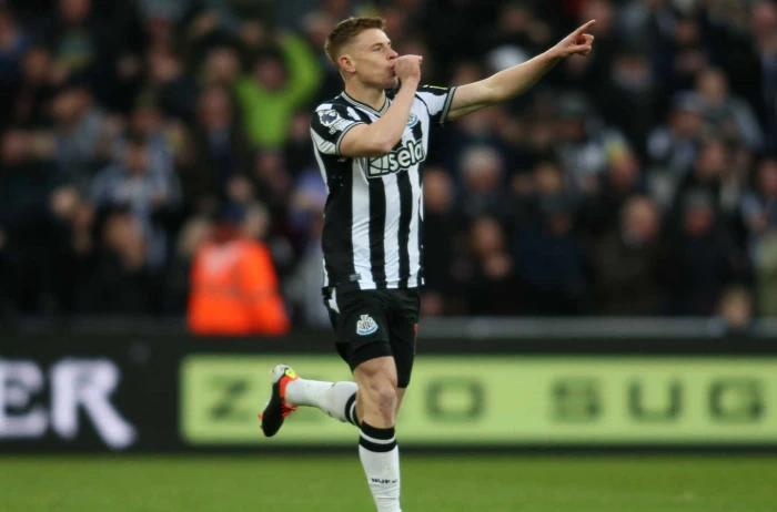 Harvey Barnes backing Newcastle United to push for a Champions League place