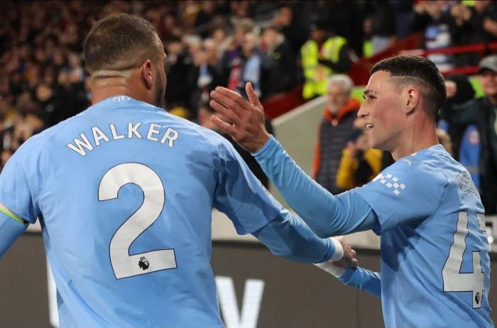 Kyle Walker hails 'sniper' Phil Foden in Man City derby triumph over Man Utd