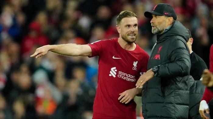 Jordan Henderson hopes Jurgen Klopp enjoys a 'fairytale' conclusion to Liverpool tenure