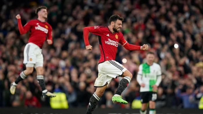Man Utd captain Bruno Fernandes hopes FA Cup victory over Liverpool can ignite their season