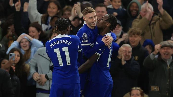 Chelsea's Cole Palmer nets four goals in Everton drumming 
