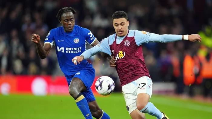 VAR decision denies Chelsea's comeback in draw at Aston Villa