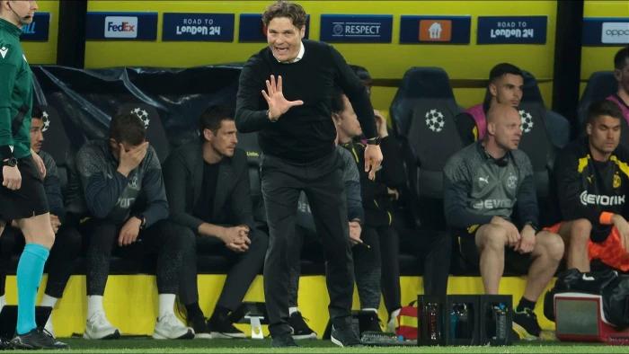 Borussia Dortmund's Edin Terzic wary of facing Paris St Germain in second leg