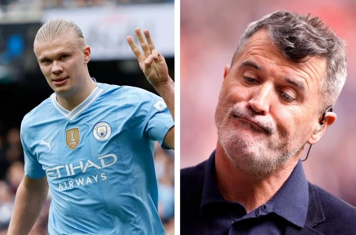 ‘Spoiled brat' - Roy Keane continues Haaland feud with latest swipe at Man City striker