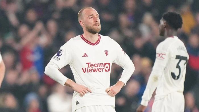 Christian Eriksen: Man Utd players accept blame for Crystal Palace disaster