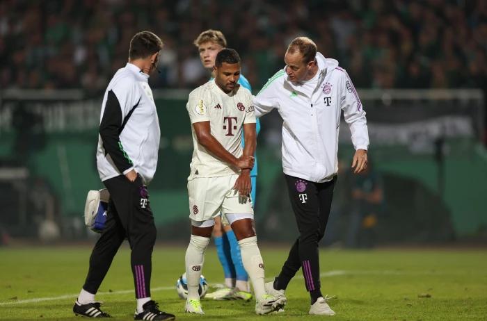 Injury woe for Bayern Munich: Serge Gnabry out with broken arm